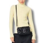 The Puffy Diamond Quilted J Marc grained leather shoulder bag