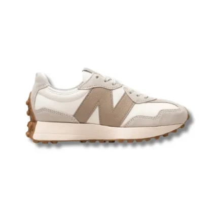327 "Moonbeam Driftwood" sneakers